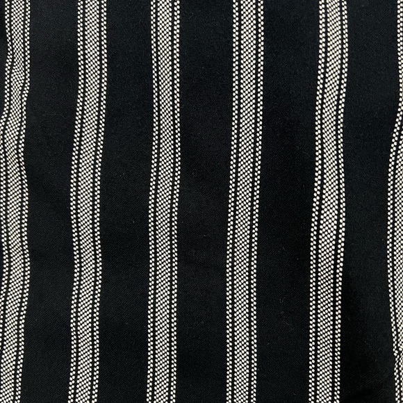 Black and white Striped linen pants - Picture 6 of 6